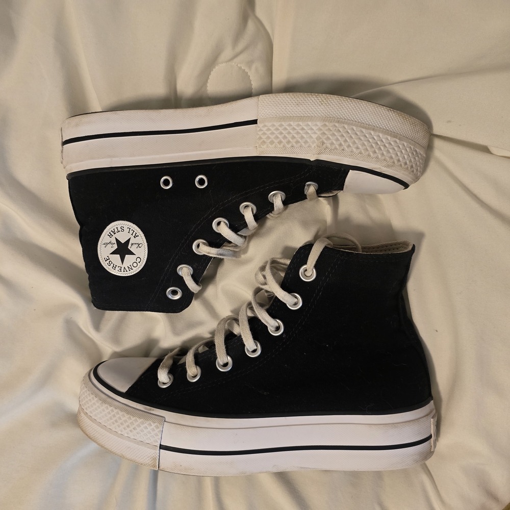 Converse Black High-Top Sneakers